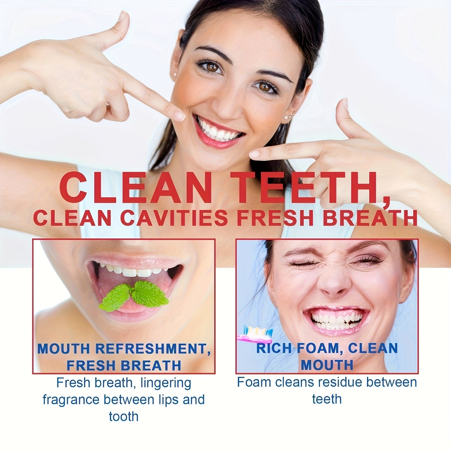 120g*4pcs Probiotic Whitening Toothpaste, Oral Cleaning Odor Removal and Teeth Gum Care Toothpaste