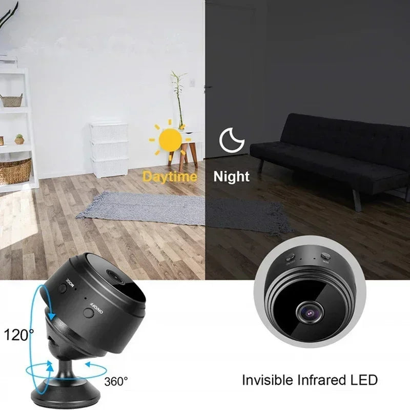 A9 Mini Camera Wifi 1080p HD Wireless Security Monitor For Home Night Version Video Protection Remote Intelligent Camcorders
