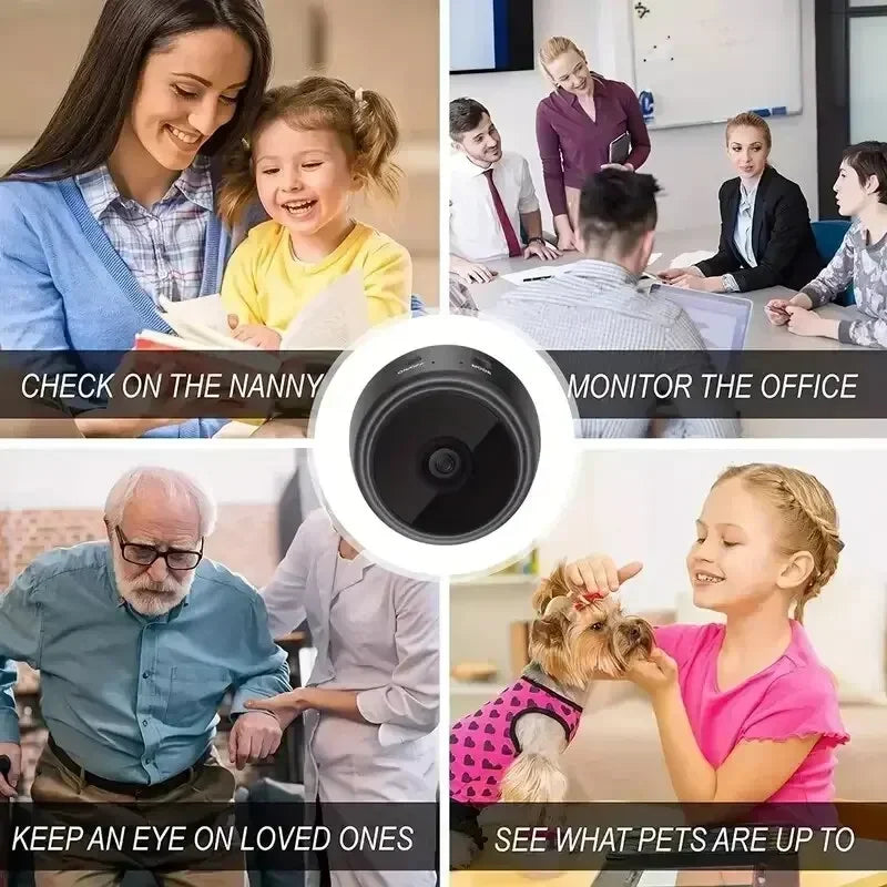 A9 Mini Camera Wifi 1080p HD Wireless Security Monitor For Home Night Version Video Protection Remote Intelligent Camcorders