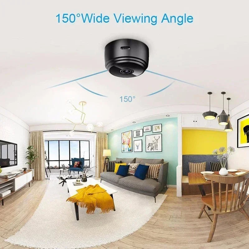 A9 Mini Camera Wifi 1080p HD Wireless Security Monitor For Home Night Version Video Protection Remote Intelligent Camcorders