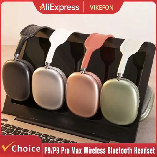 P9 Wireless Bluetooth Headset Outdoor Sports Gaming Wireless Headphones with Mic Noise Cancelling Earbuds Bluetooth Earphones