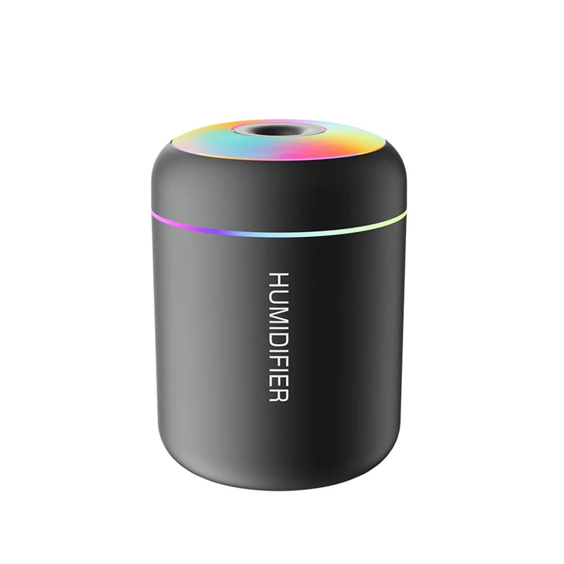 Mini Air Humidifier Usb Aroma Diffuser 180ml Essential Oil Purifier Cool Mist Sprayer Car Home Bedroom LED Desktop humidificador